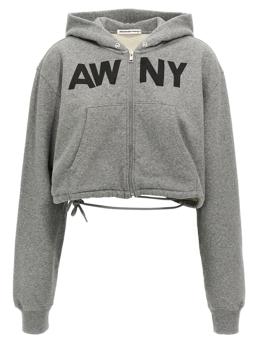T By Alexander Wang 解构连帽卫衣