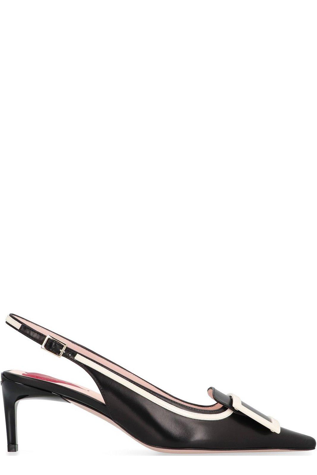Roger Vivier Viv Canard Slingback Pumps