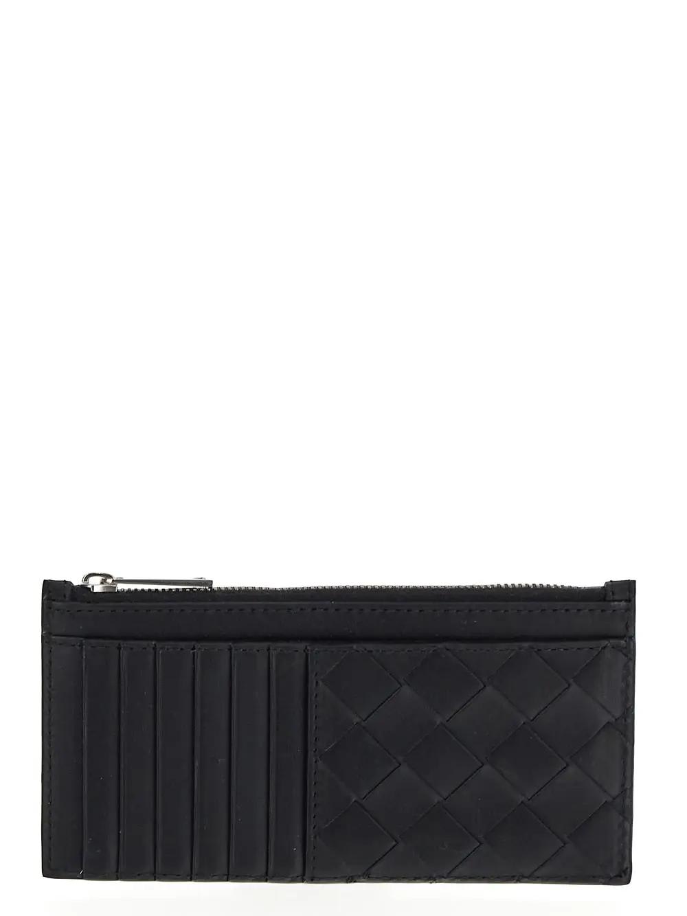 Bottega Veneta Intrecciato Long Zipped Card Case