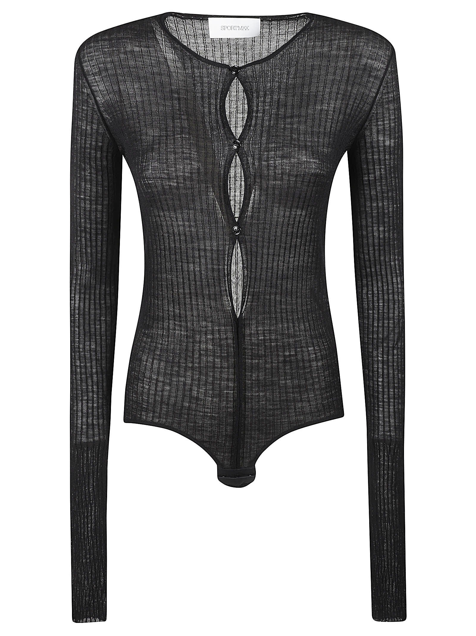 SportMax Dinar Ribbed Bodysuit
