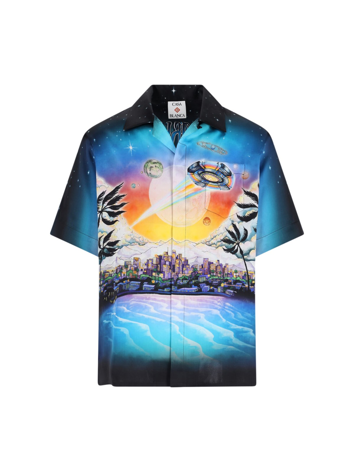 Casablanca 'La Prémonition' Silk Shirt
