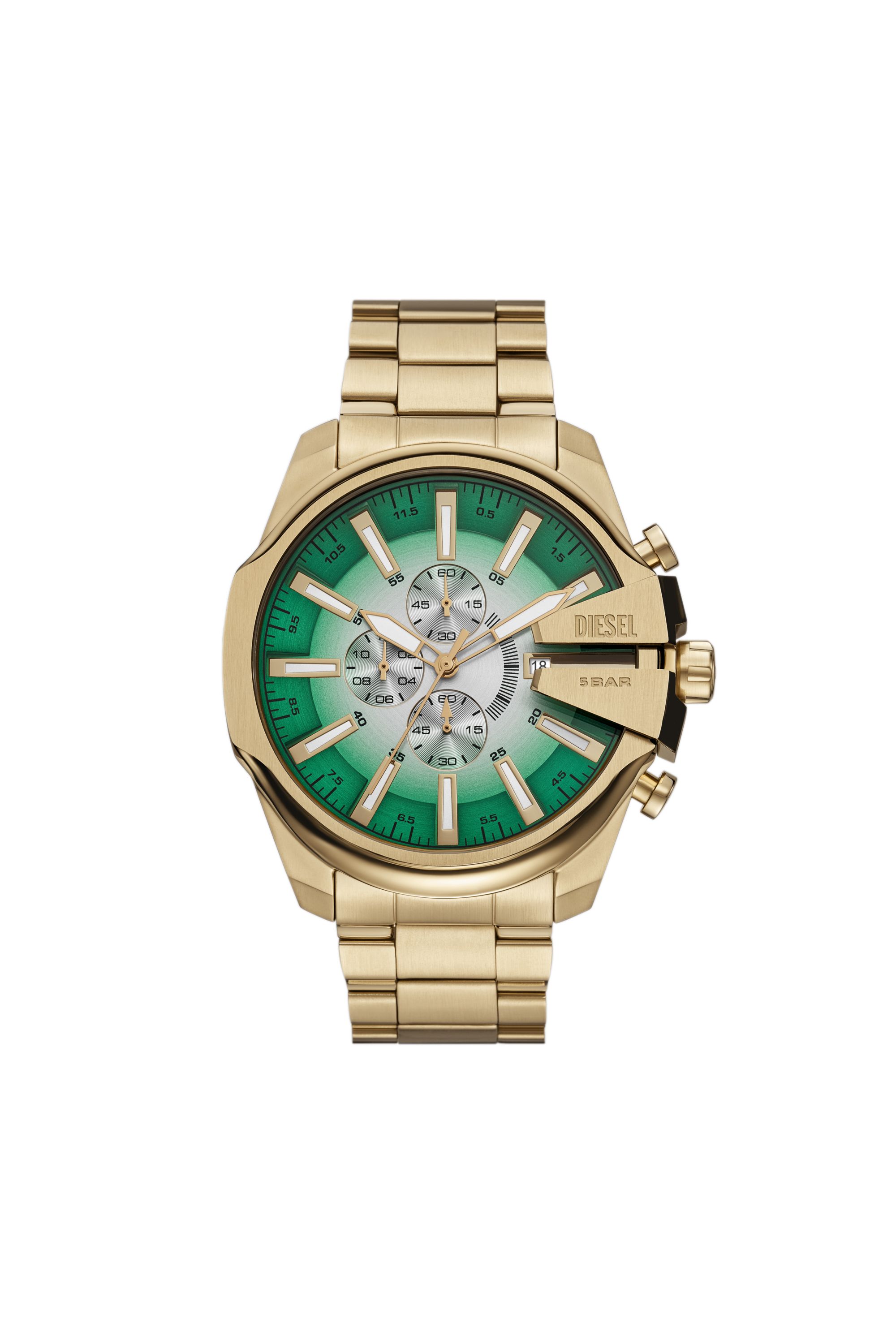 Diesel - Mega Chief Slim Stainless Steel Watch - Timeframes - Man - Gold