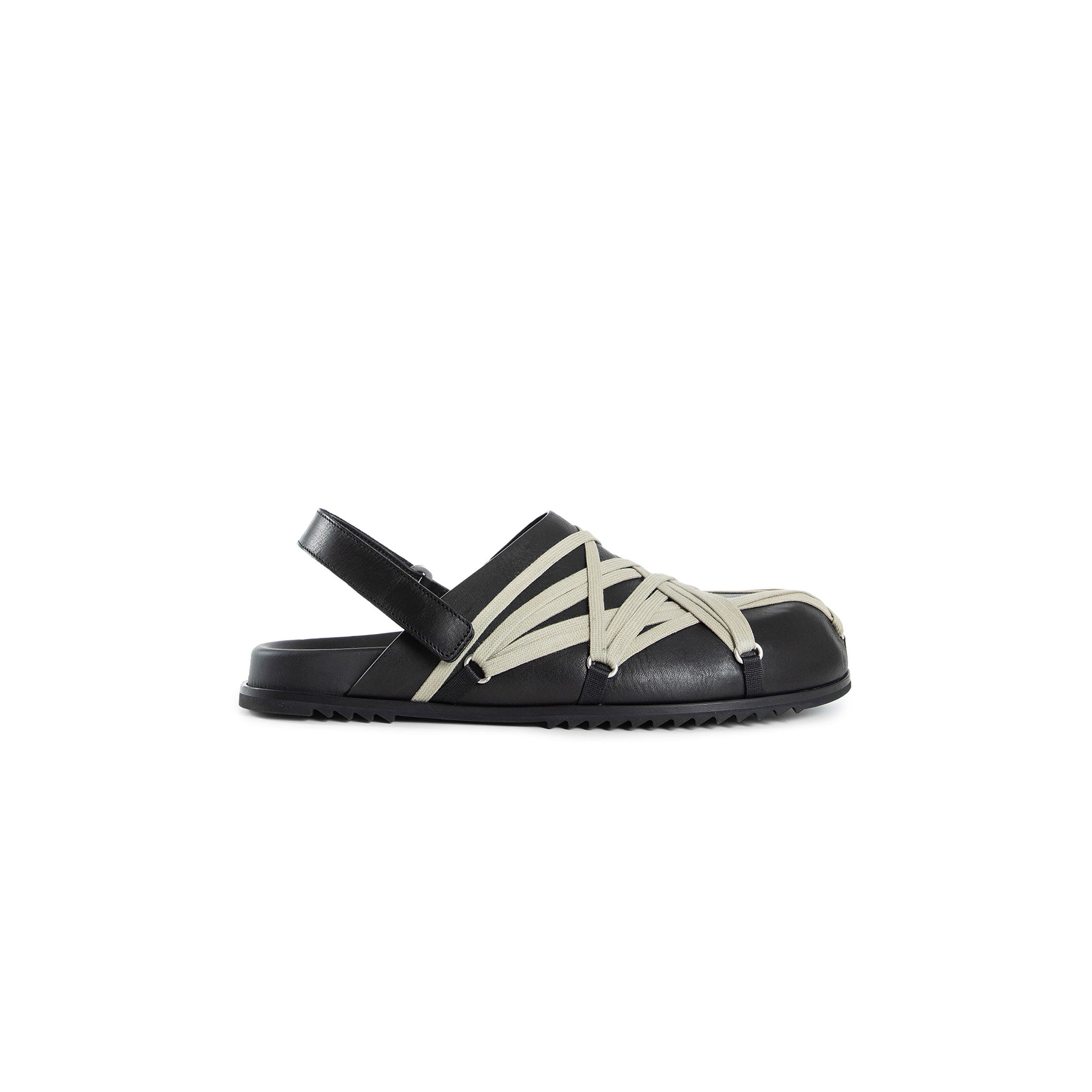 RICK OWENS MAN BLACK MULES