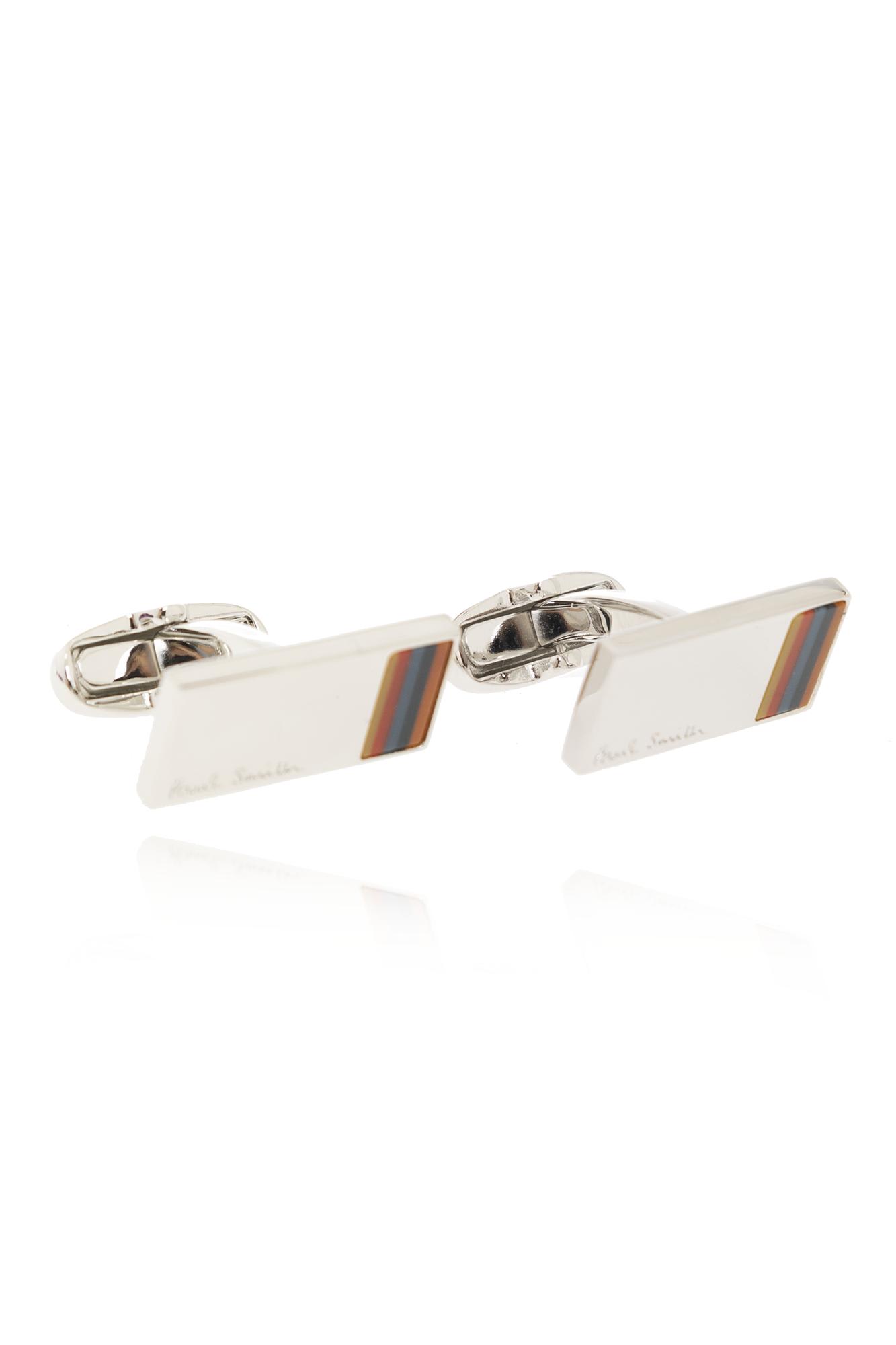 PS by Paul Smith Paul Smith Logo-engraved Cufflinks Cufflinks