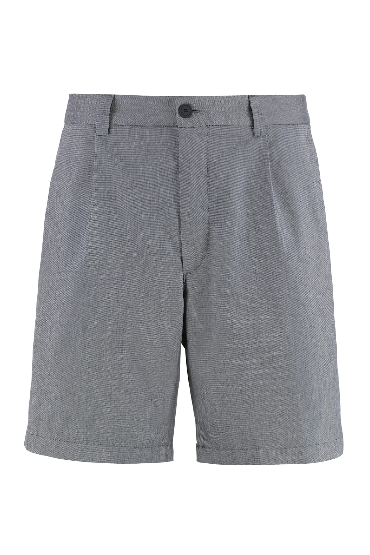 Hugo Boss Cotton Blend Bermuda Shorts