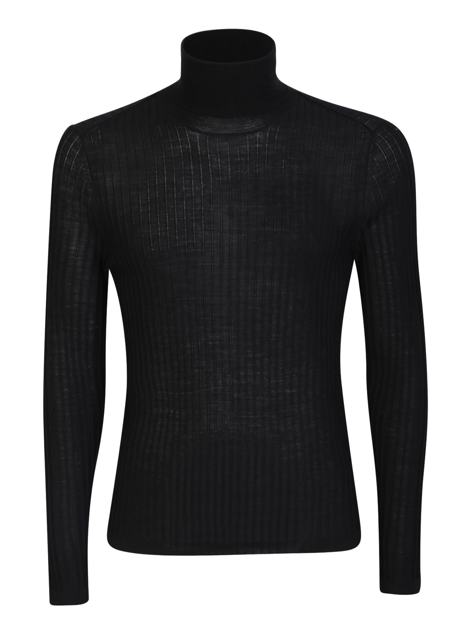 Ballantyne Black Wool Sweater
