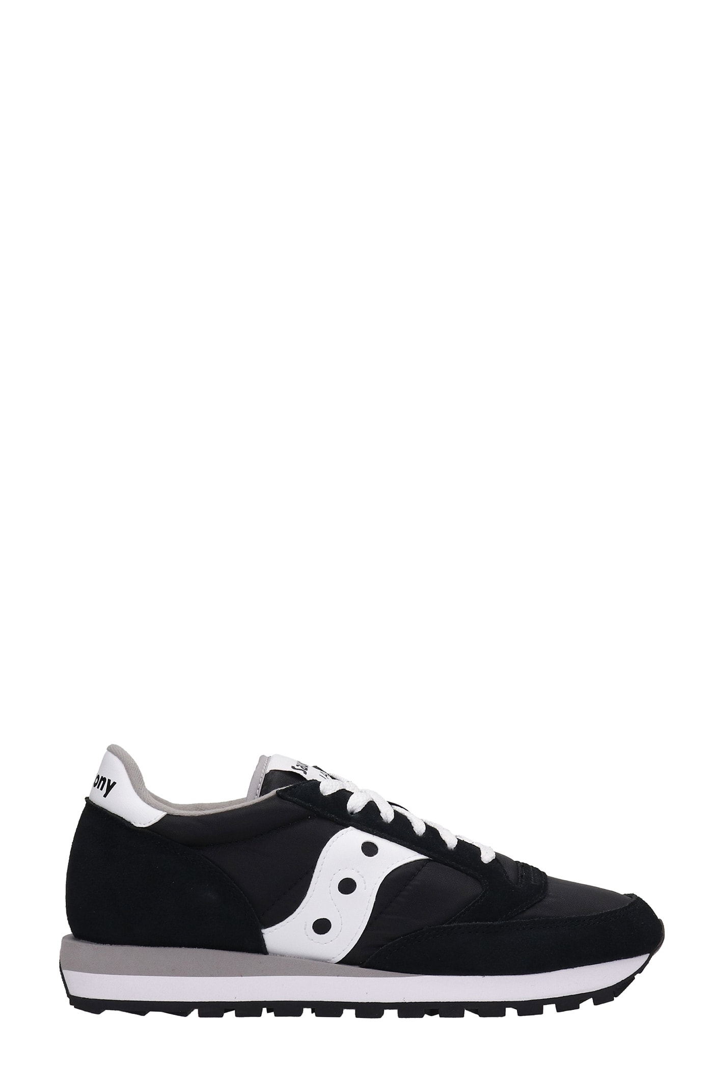 Saucony Jazz Original Sneakers In Black Suede And Fabric