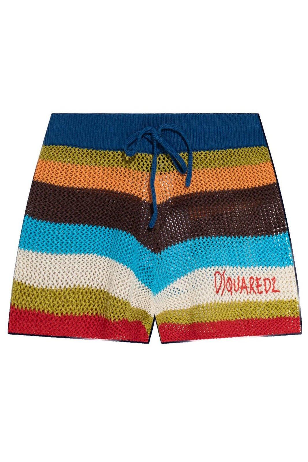 Dsquared2 Summer Lovers Knitted Shorts