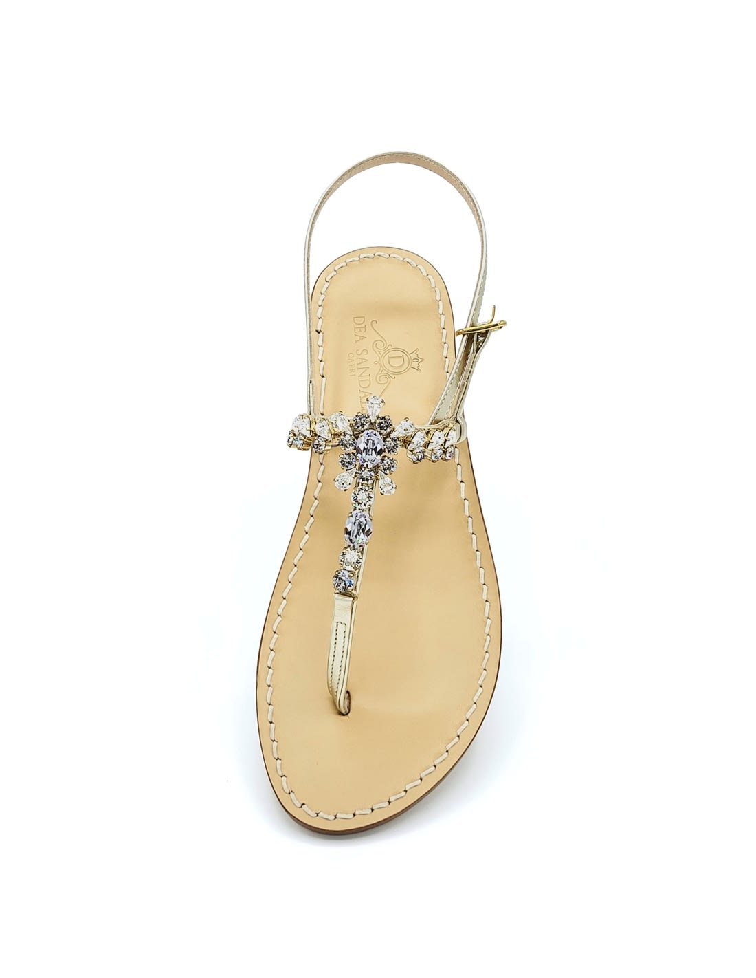 Dea Sandals Royal Gray Jewel Sandals
