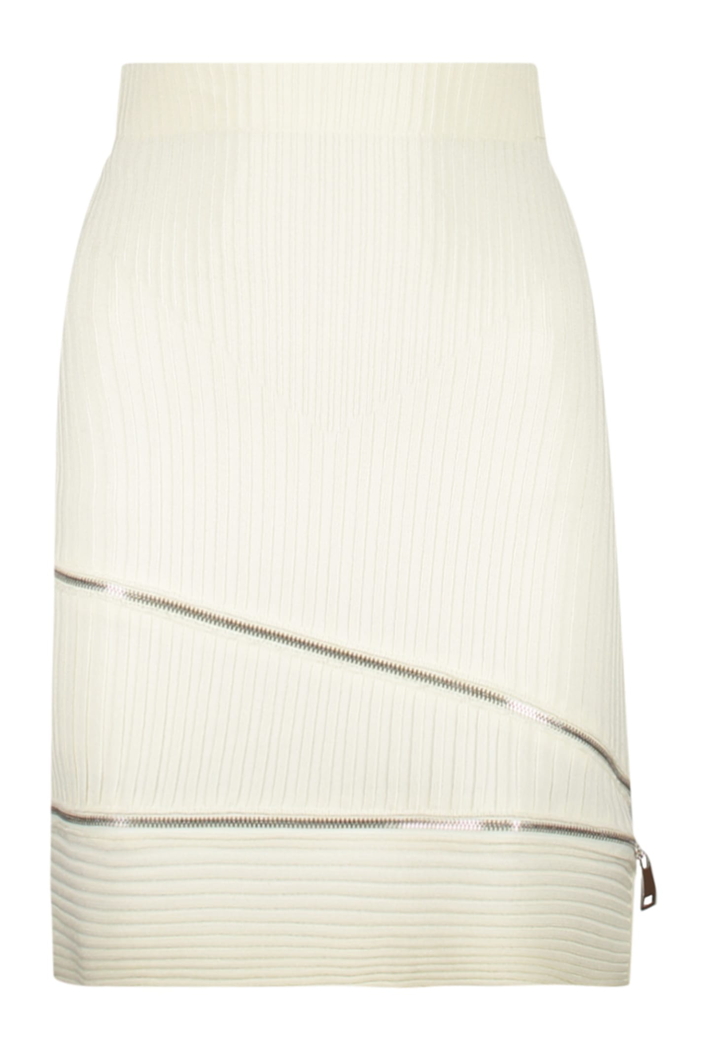 ANDREĀDAMO Knitted Mini Skirt