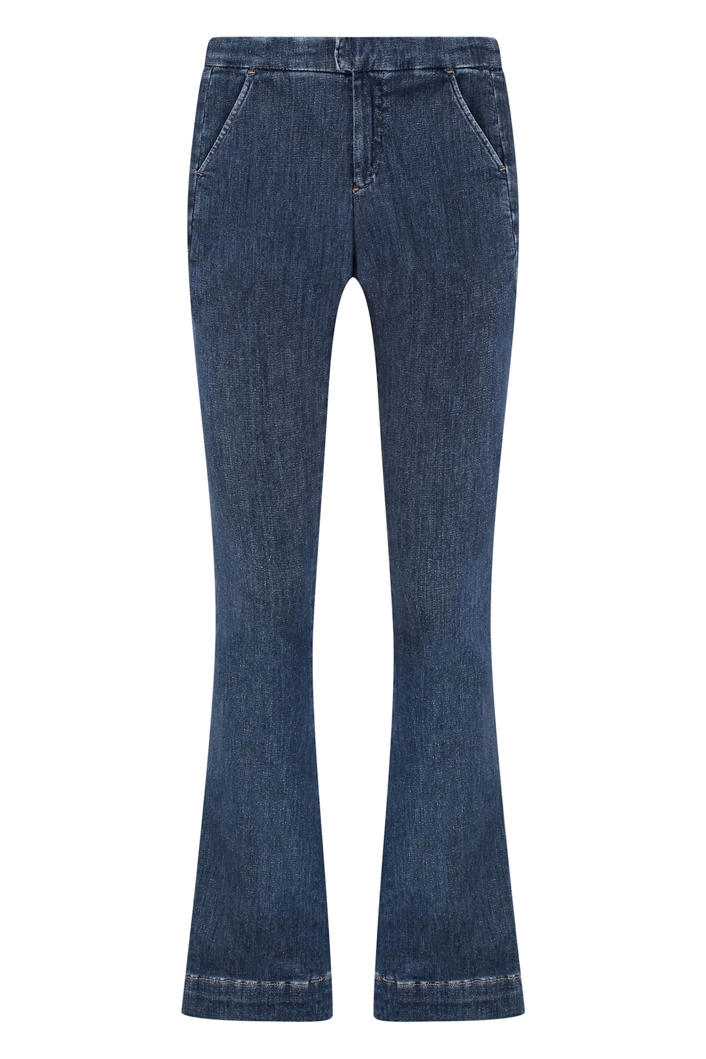 Frame High-rise Flared Jeans