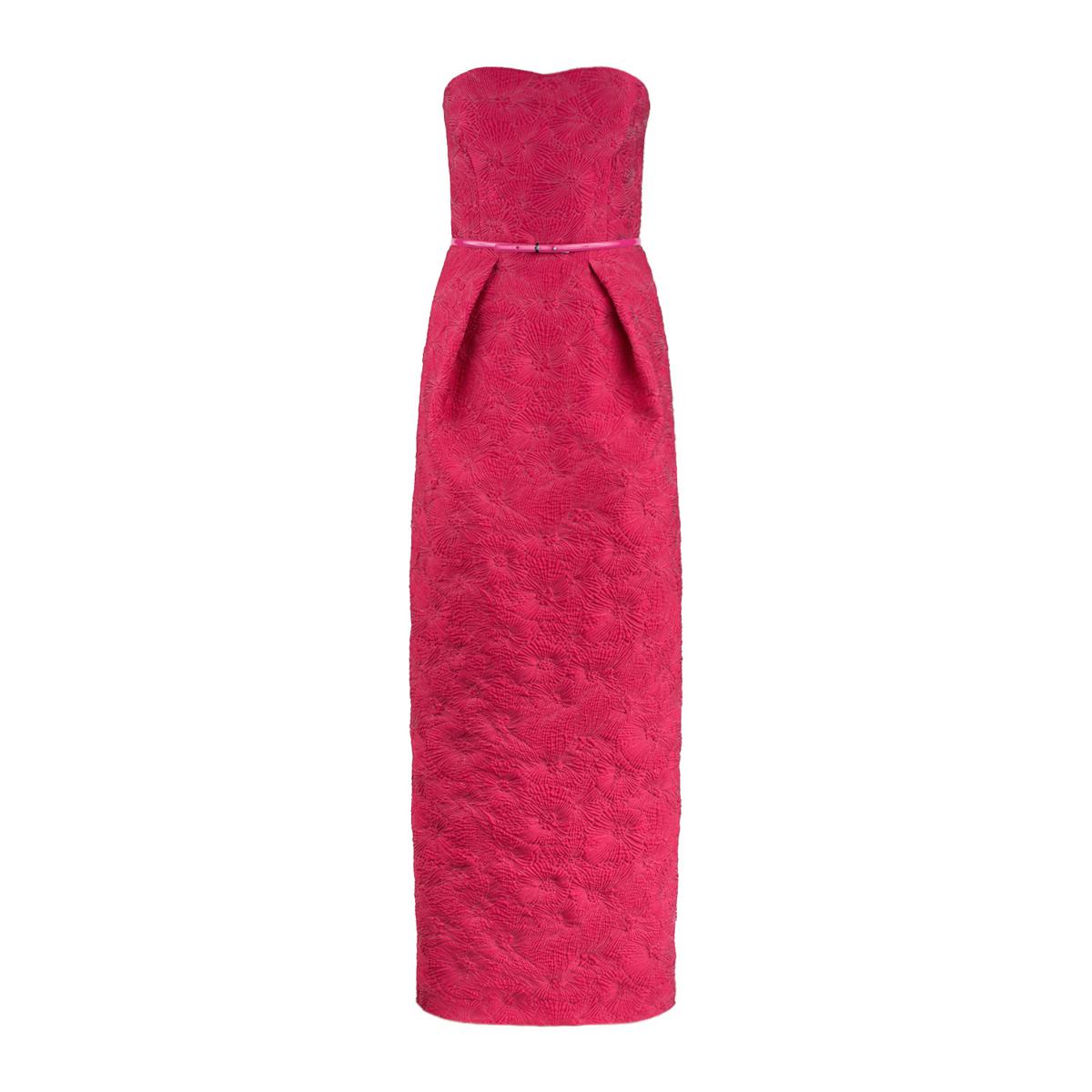 Max Mara Cloqué Bustier Dress