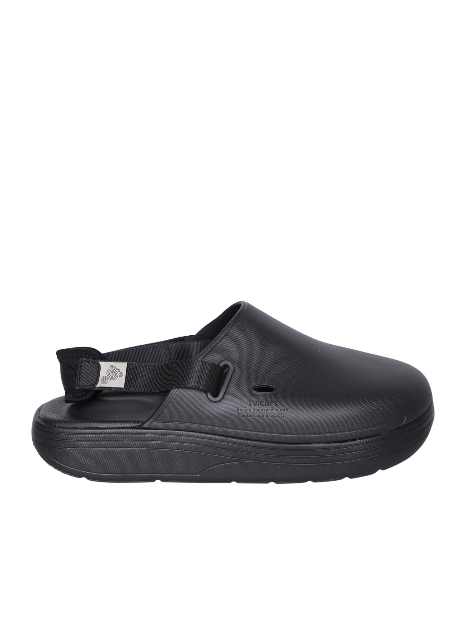 SUICOKE Cappo Black Sandals