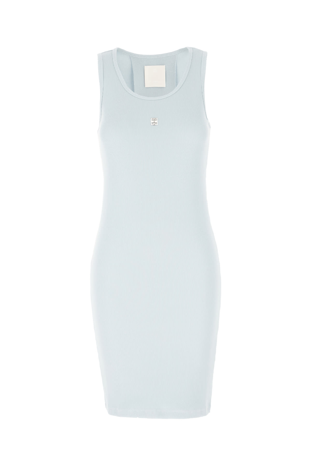 Givenchy Light Blue Stretch Cotton Dress