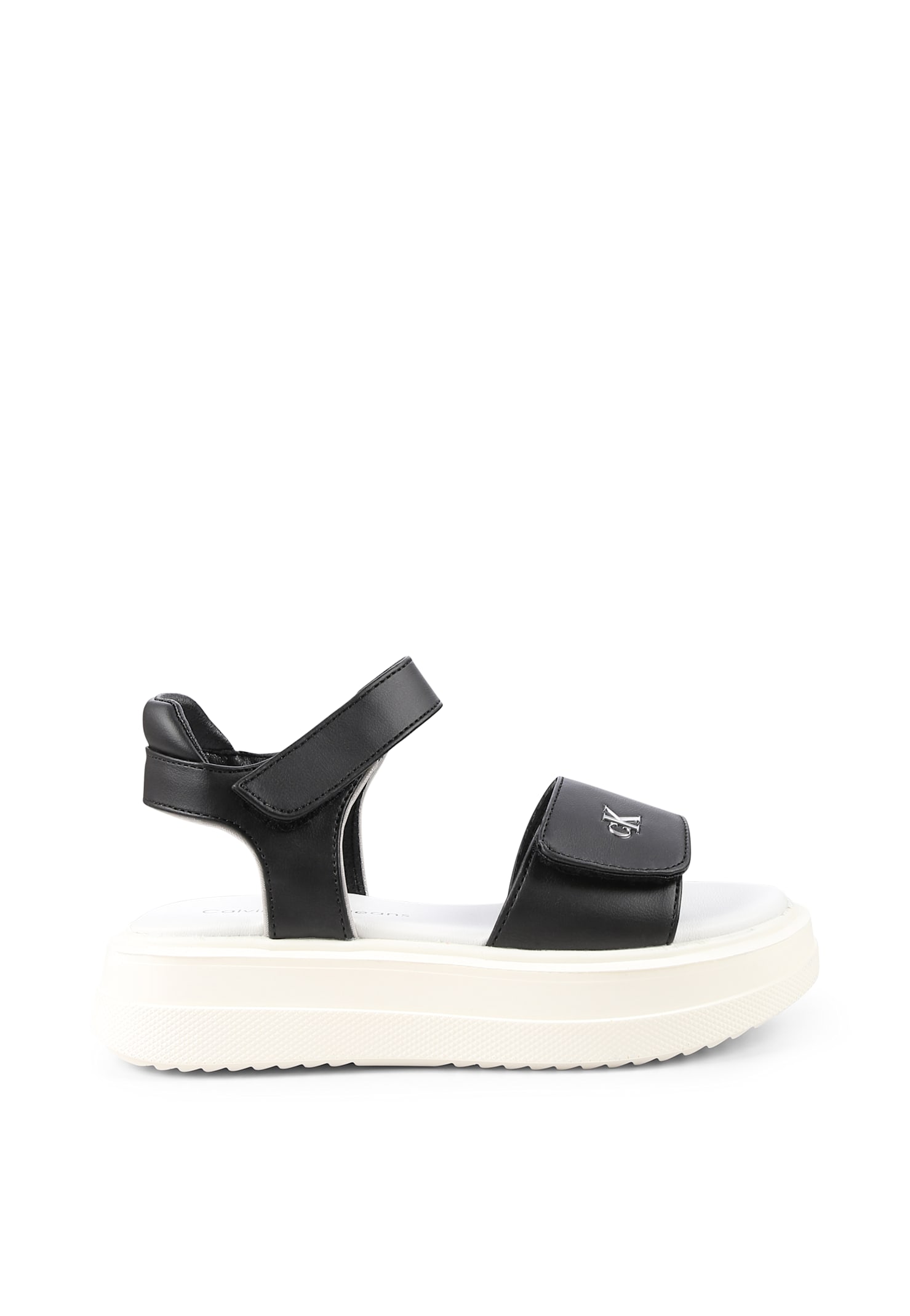 Calvin Klein Black Sandals For Girl