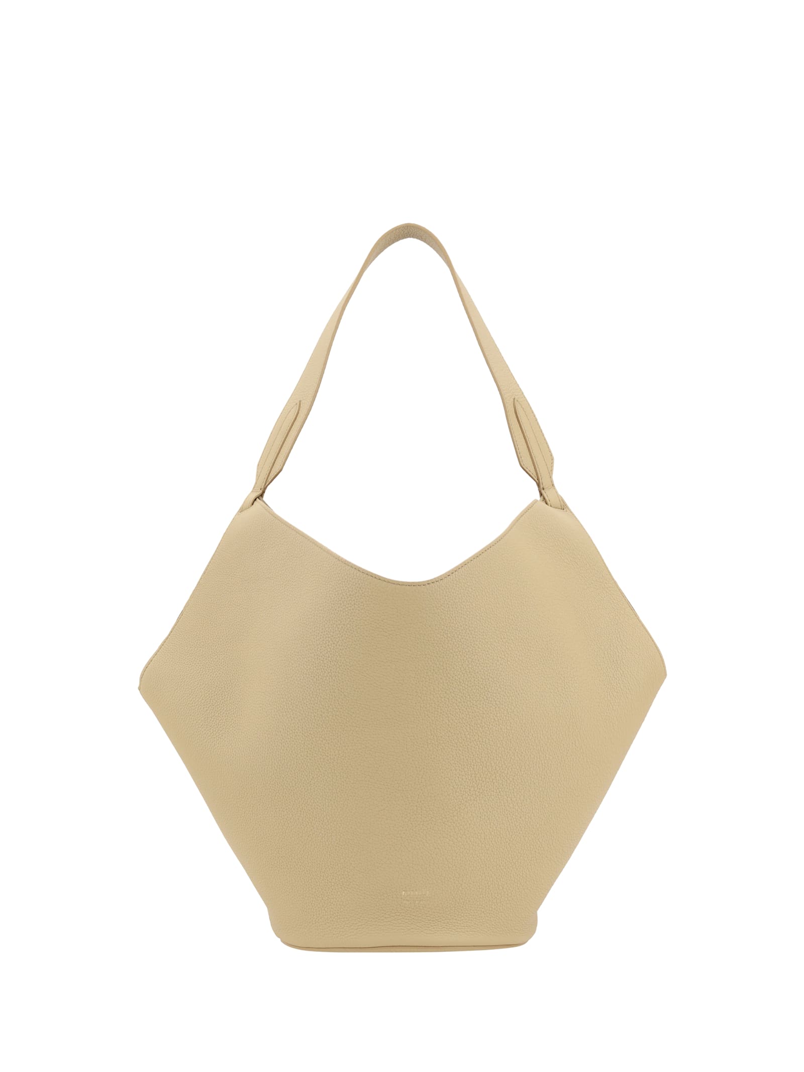 Khaite Lotus Small Leather Shoulder Bag