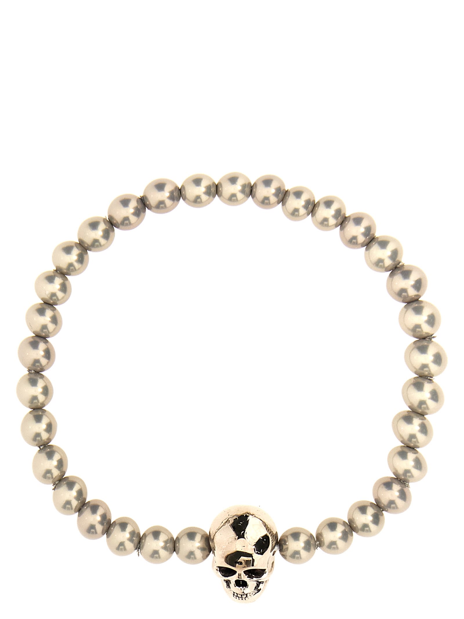Alexander McQueen Skull Beaded Bracelet