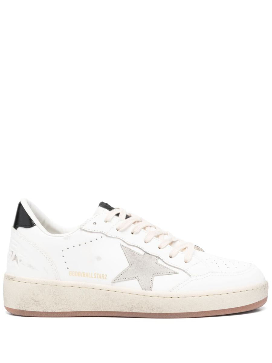 Golden Goose Ball Star Leather Sneakers