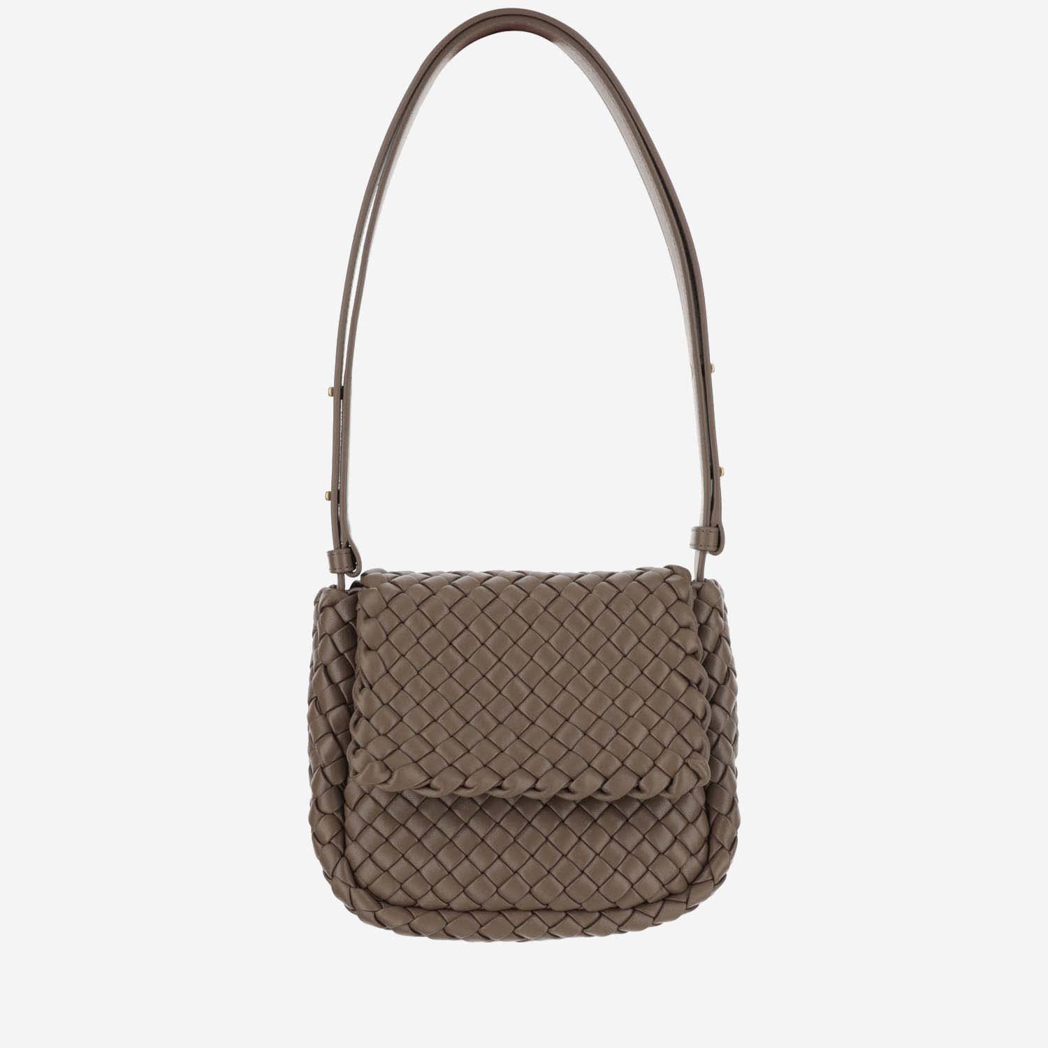 Bottega Veneta 鹅卵石纹单肩包