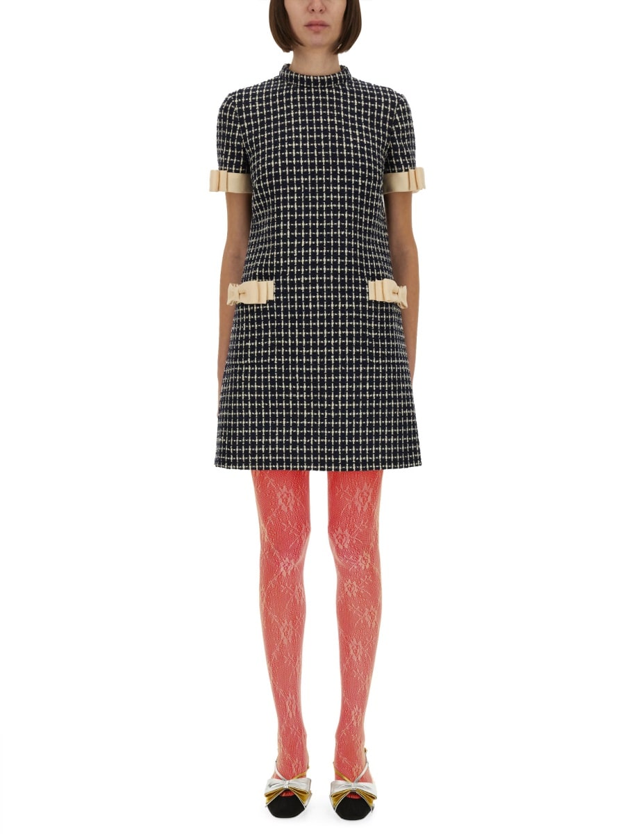 Valentino Boucle Short Dress