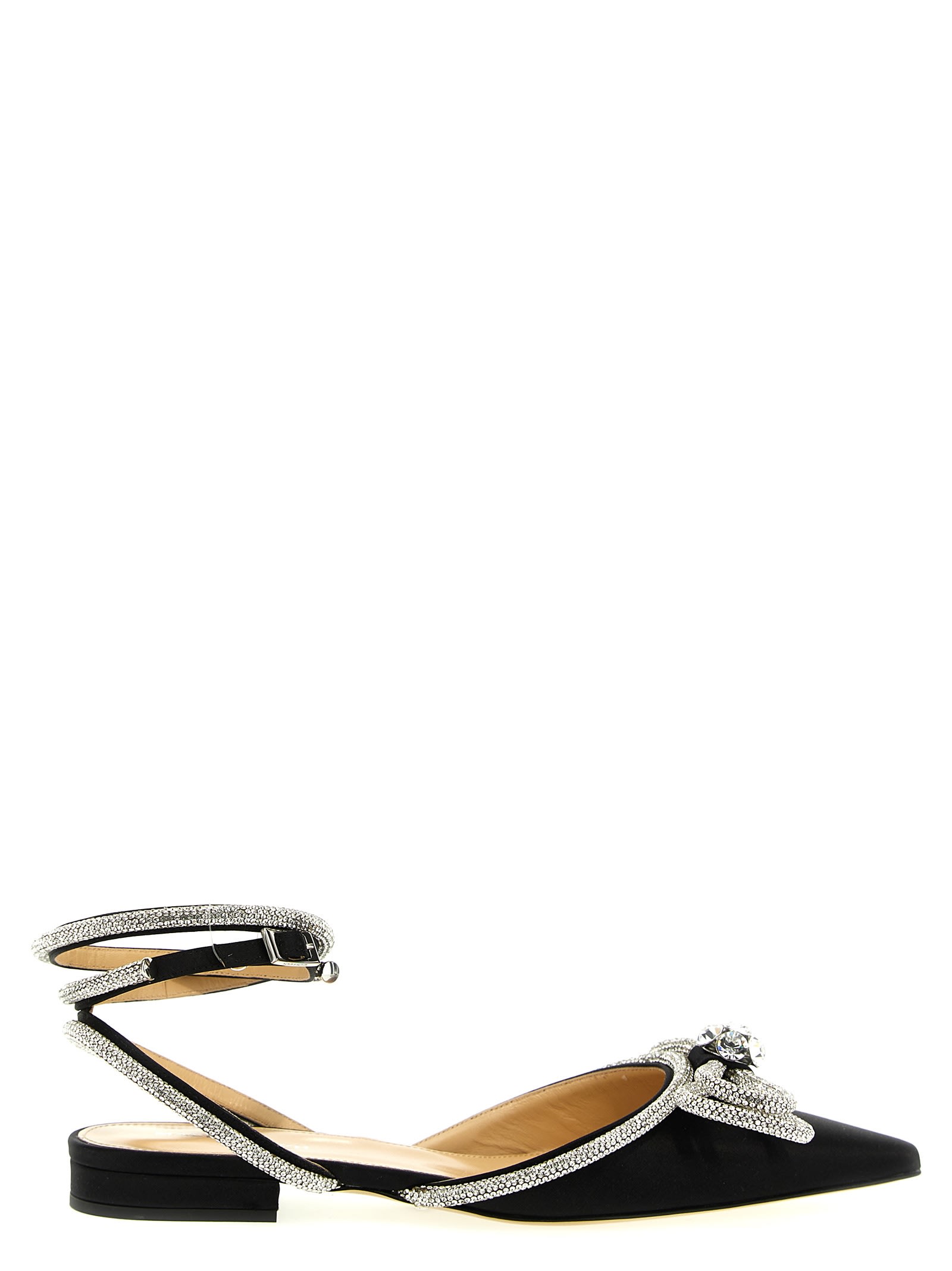 Mach & Mach double Bow Ballet Flats