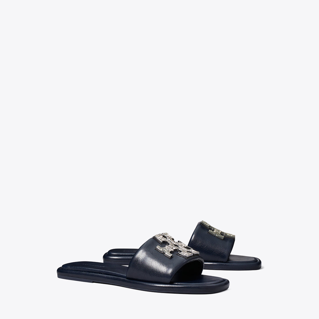 Tory Burch Double T Deco Sport Slide