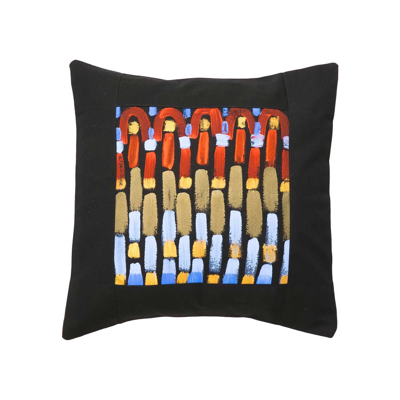 Le Botteghe su Gologone Hand Painted Cushions 100x100 Cm