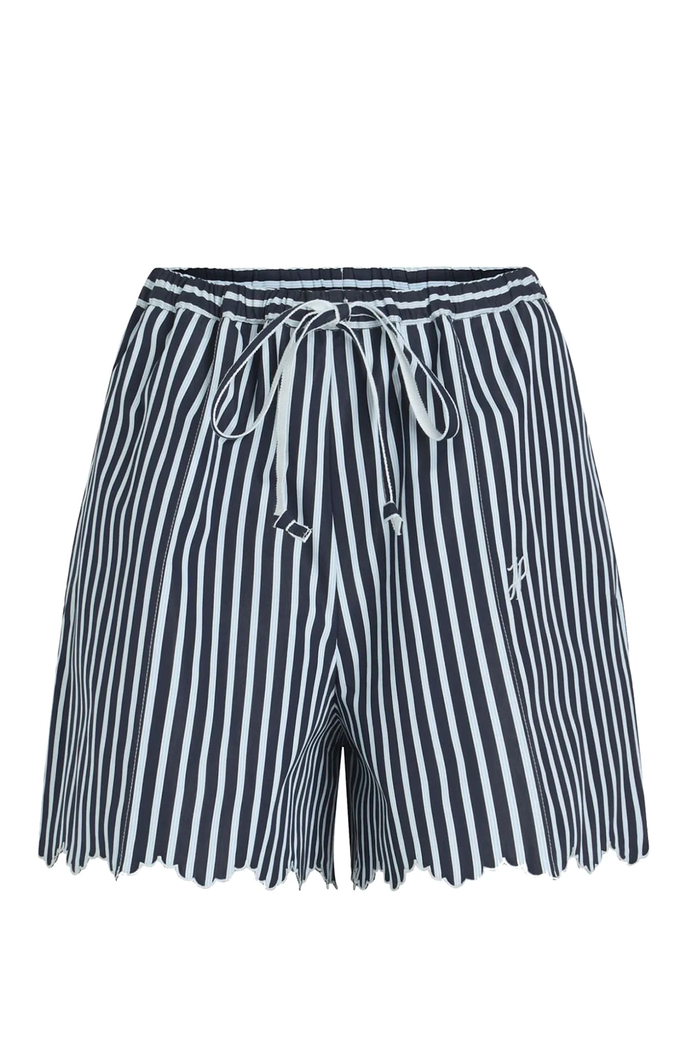 Patou Embroidered Cotton Shorts