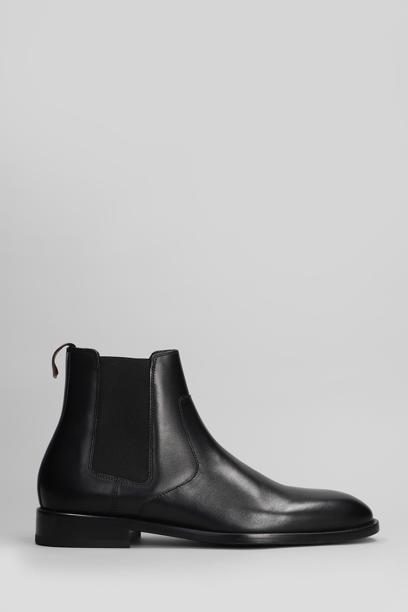 Paul Smith Lawson Ankle Boots In Black Leather