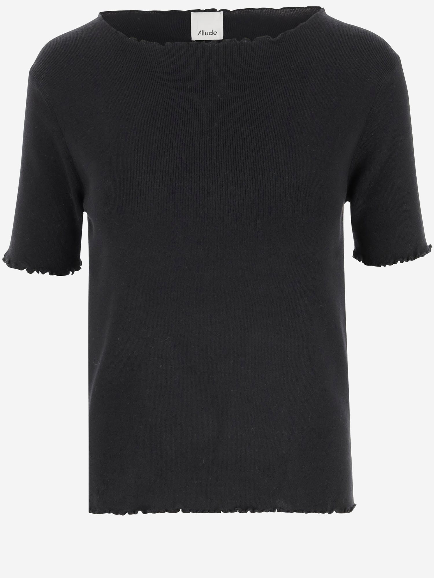 Allude Cotton Blend T-shirt