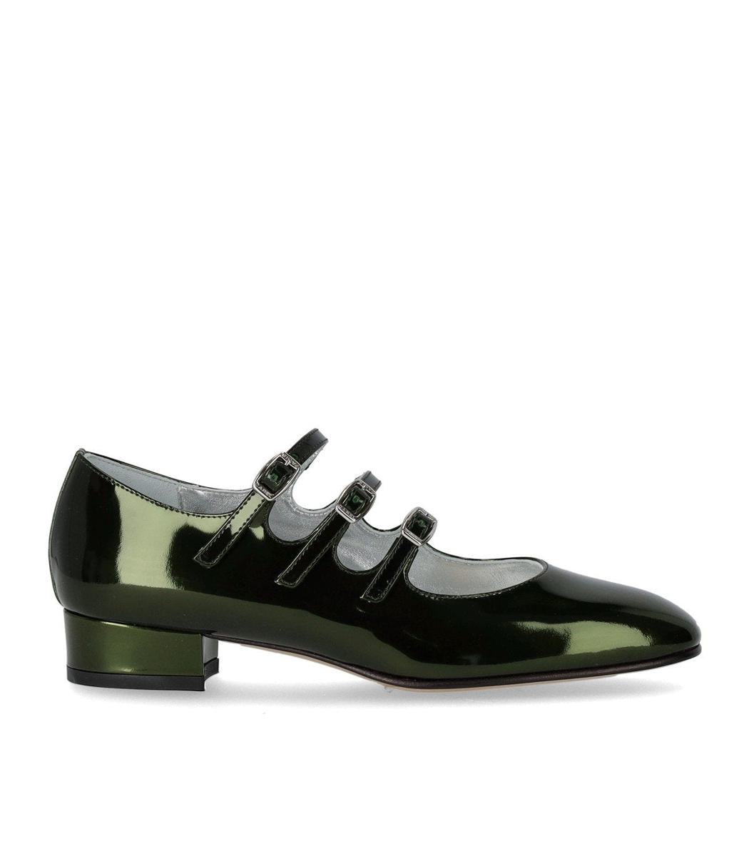 Carel Paris Ariana 绿色玛丽珍高跟鞋