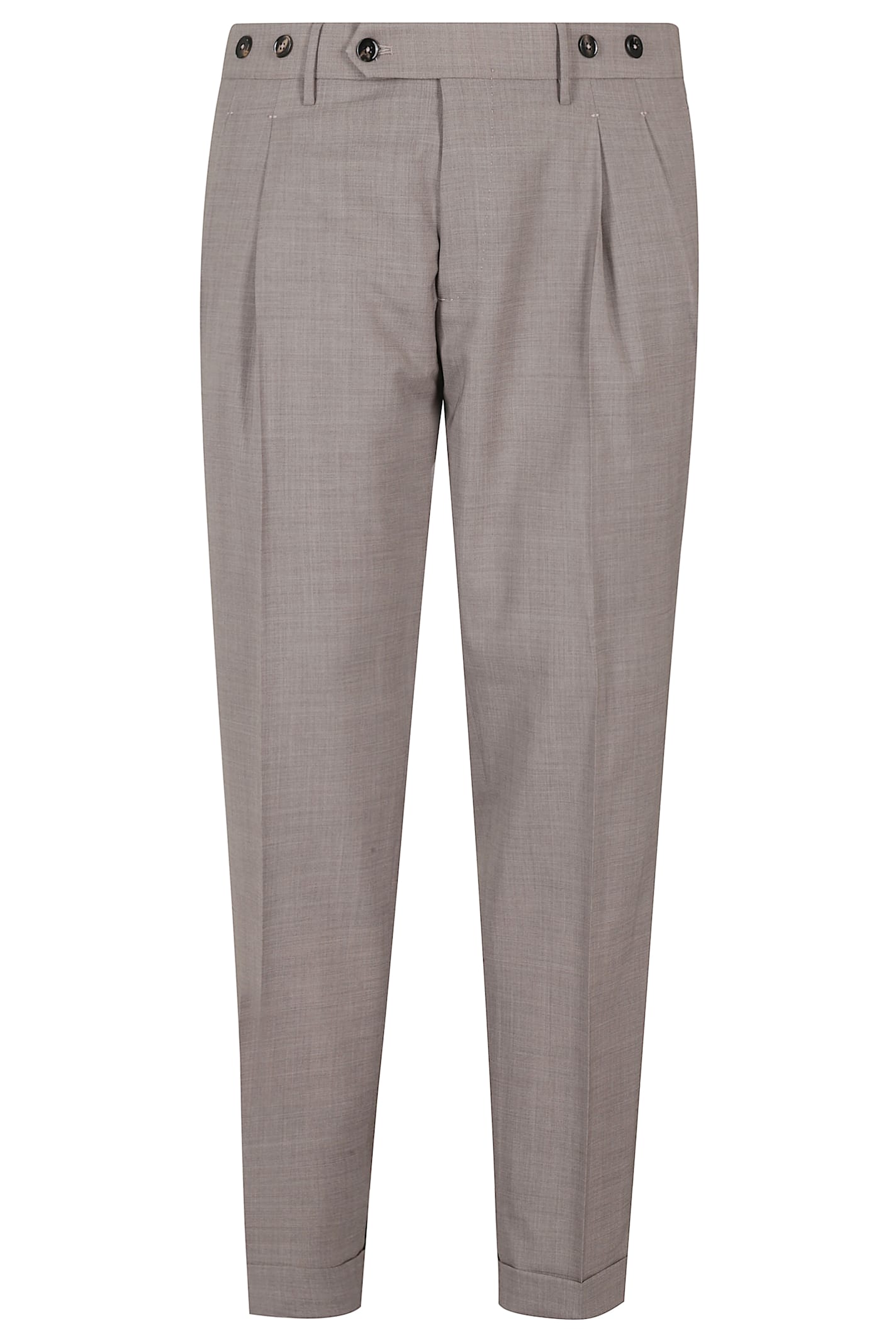 Berwich Pant Doppia Pinces Lana Stretch
