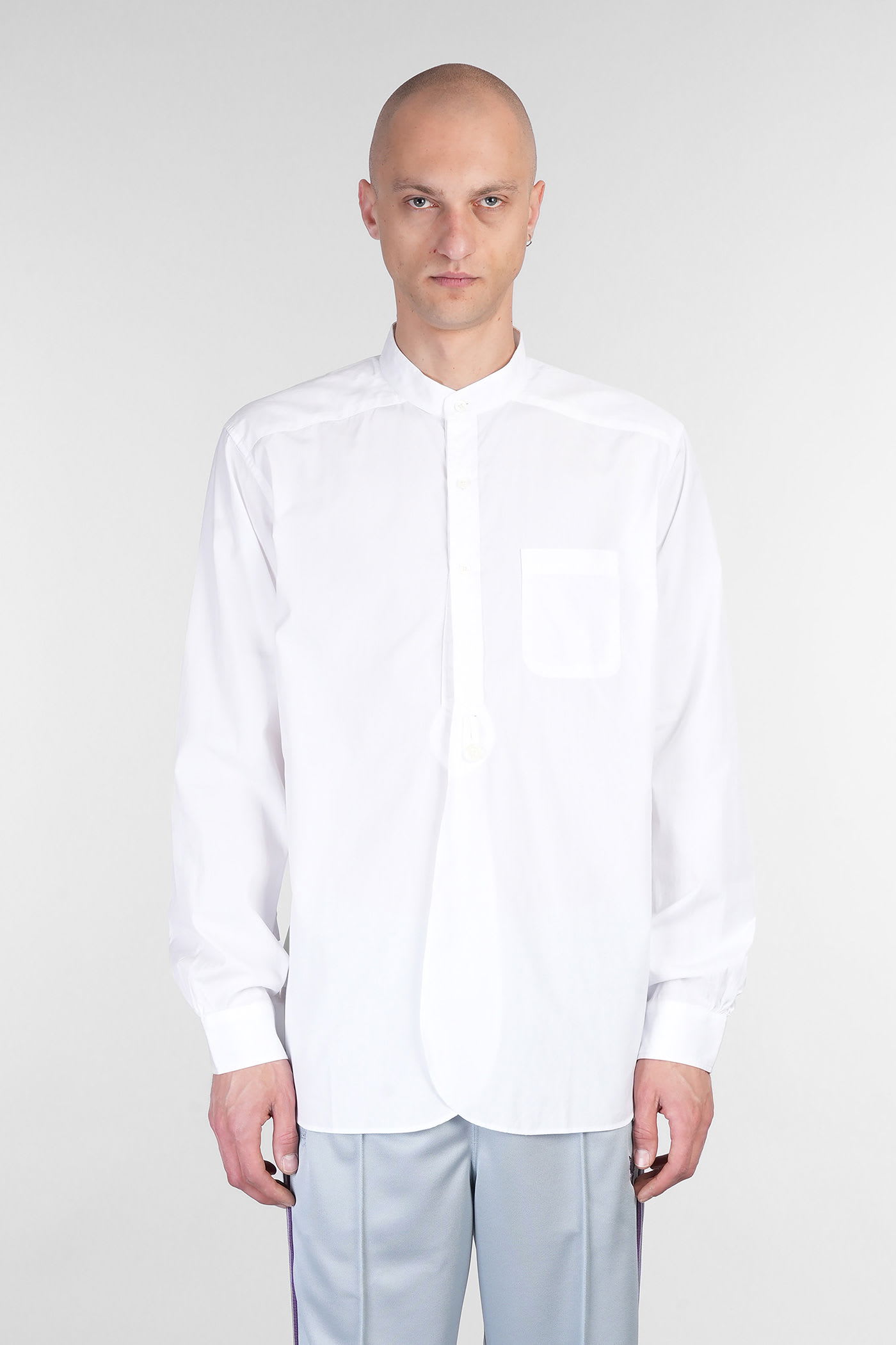 Needles Shirt In White Cotton