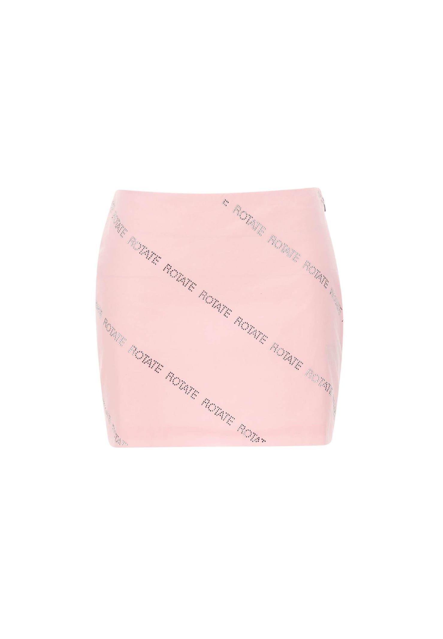 Rotate by Birger Christensen Cotton Poplin Miniskirt