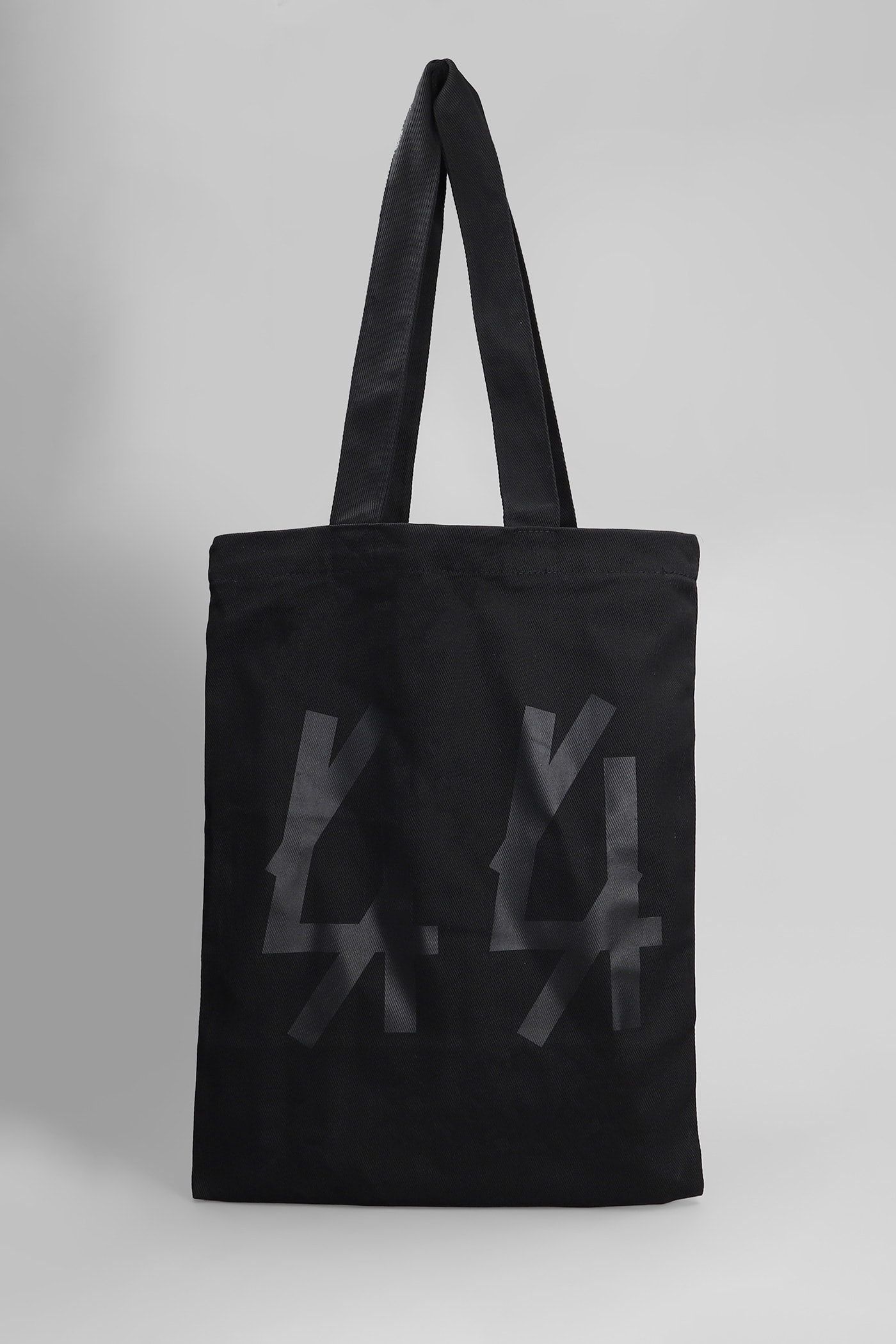 44 Label Group Tote In Black Cotton