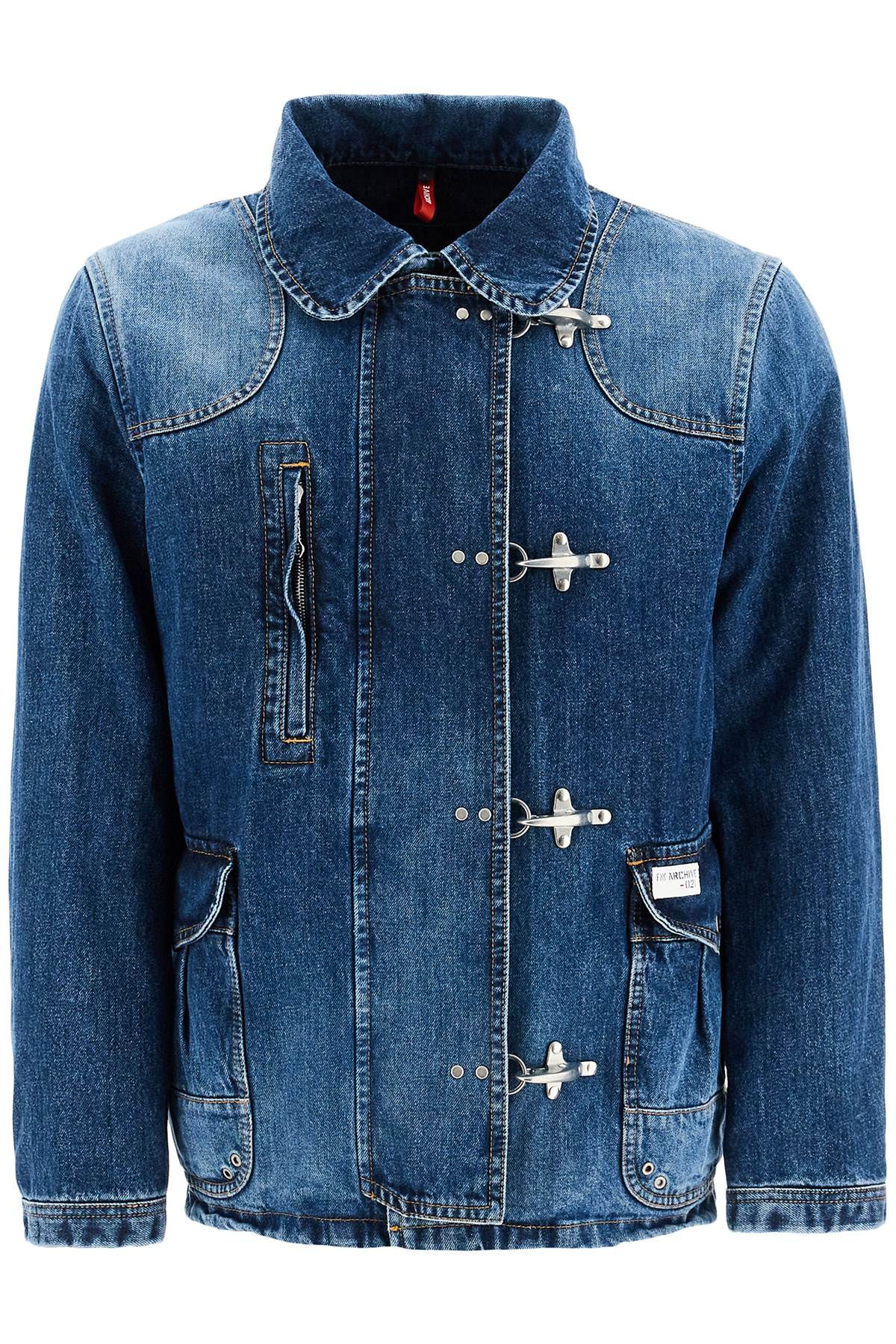 Fay Denim Jacket With 4 Hooks
