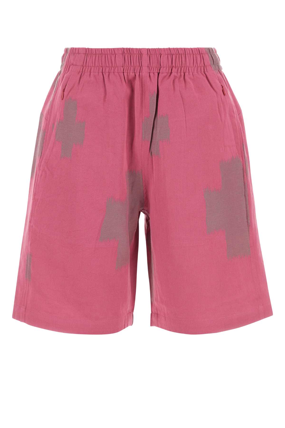 Needles Embroidered Cotton Blend Shorts