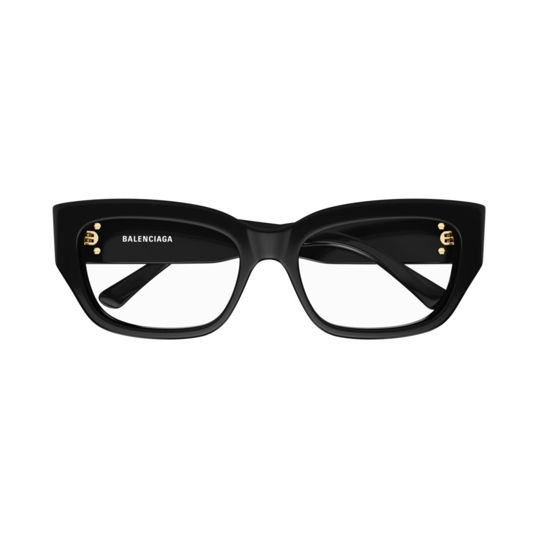 Balenciaga Eyewear Bb0363o-001 Black-black-transparent