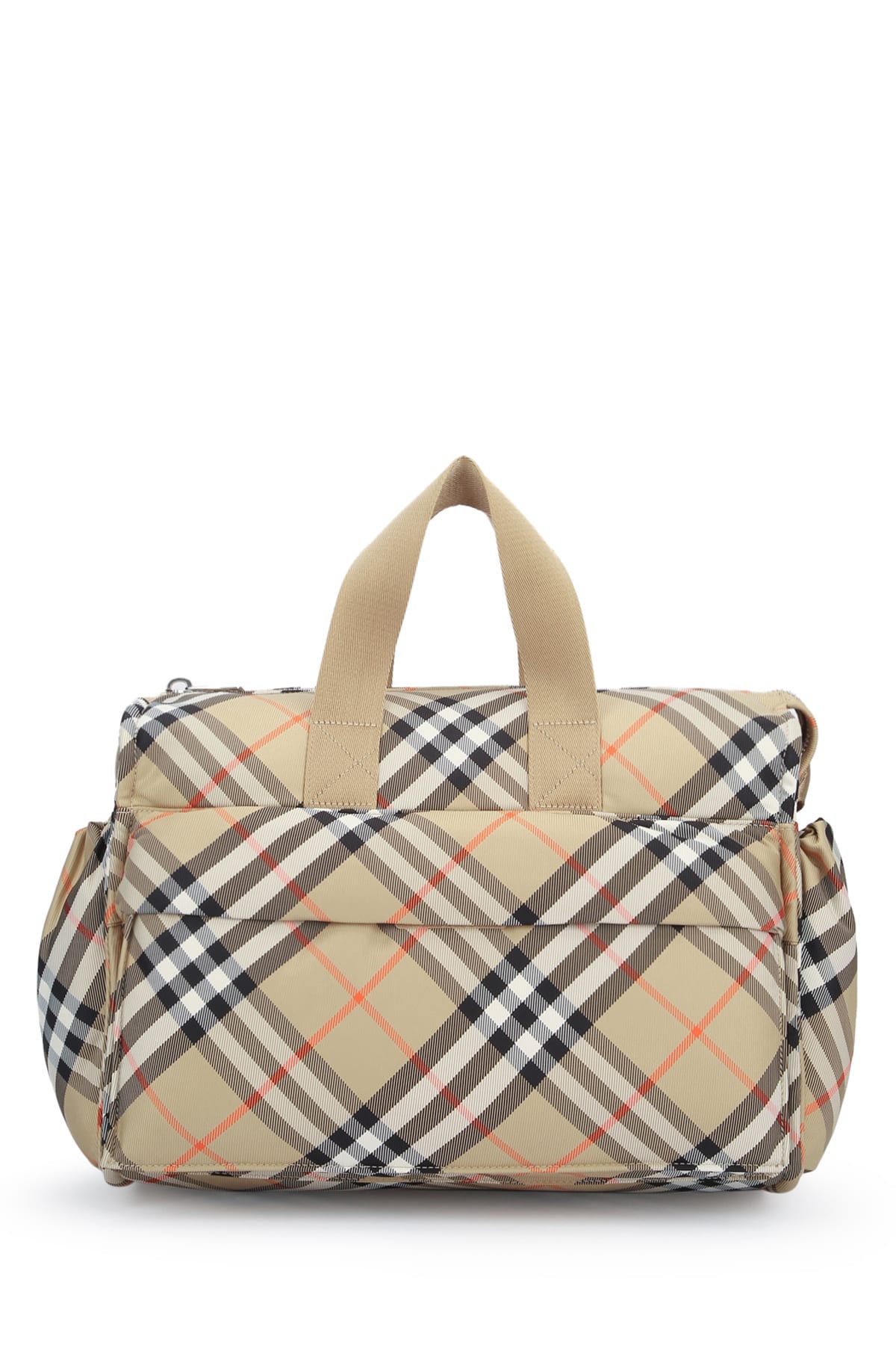 Burberry Md Chk Dpr Bwlng Bag