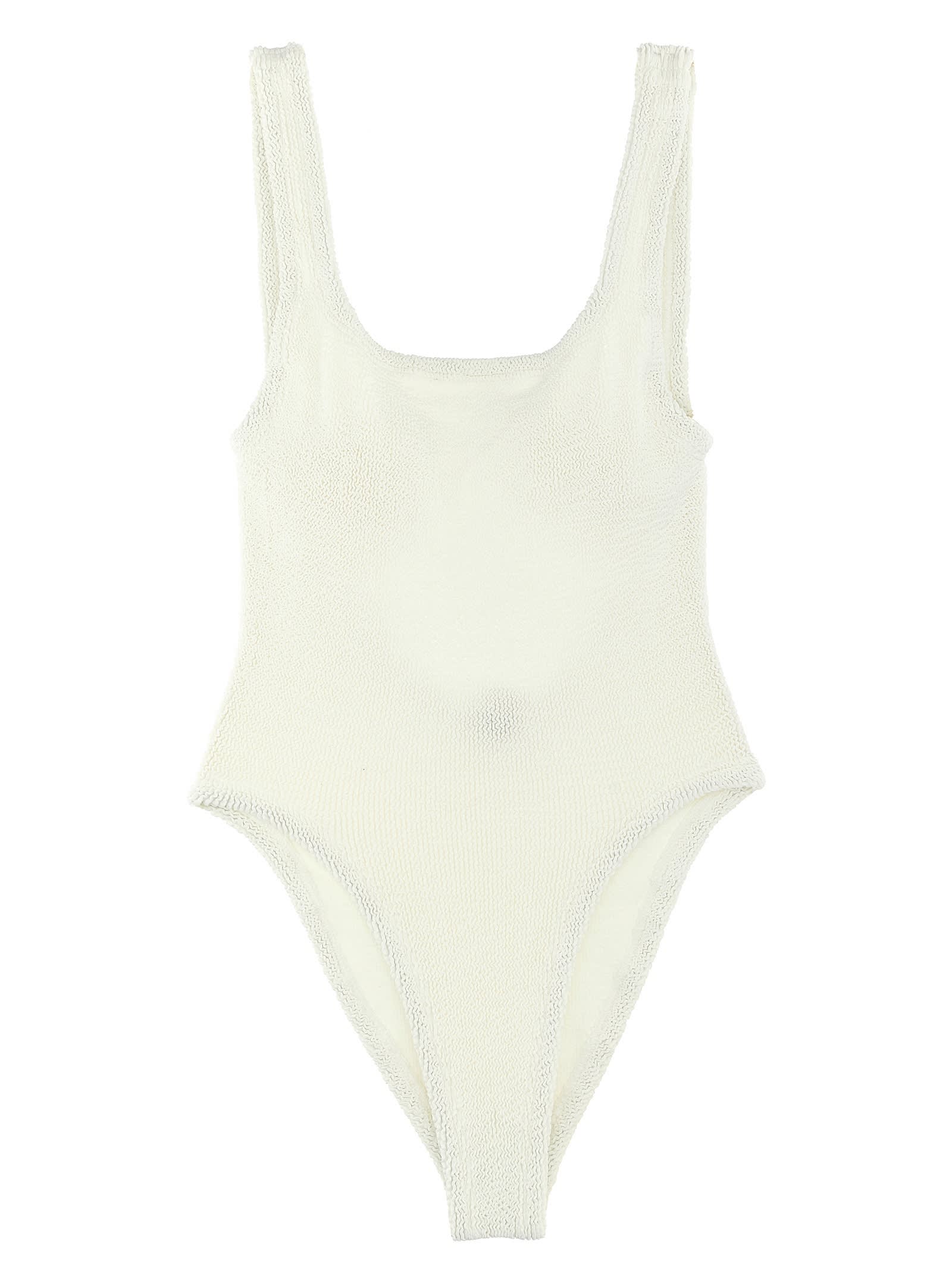Hunza G square Neck One-piece Swimsuit