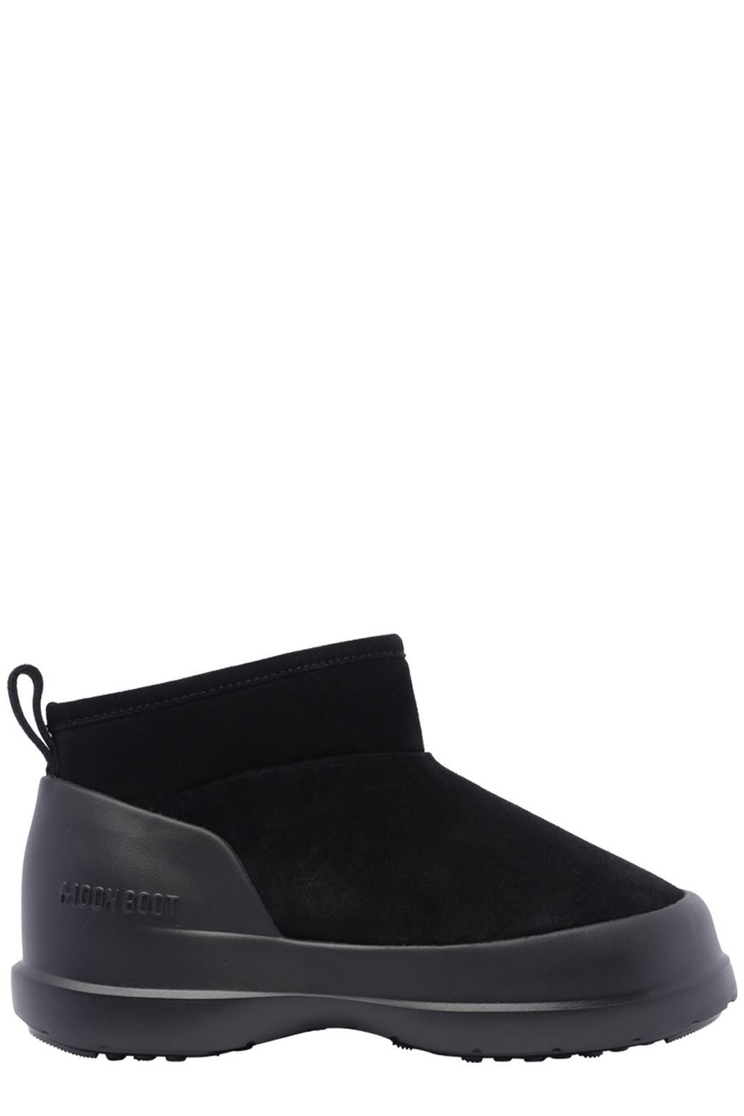 Moon Boot Luna Logo Debossed Slip-on Boots