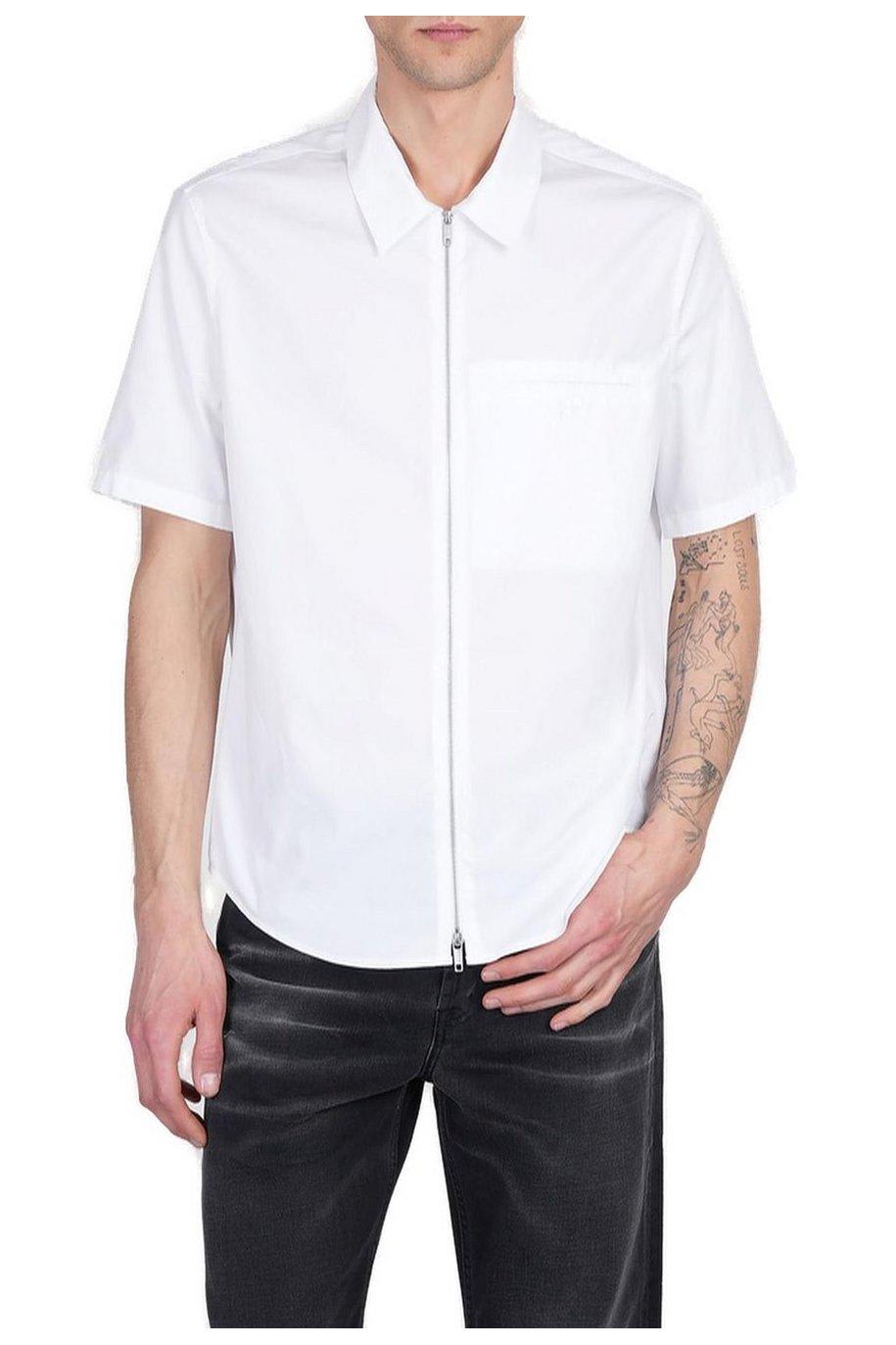 Courrèges Zipped Poplin Shirt