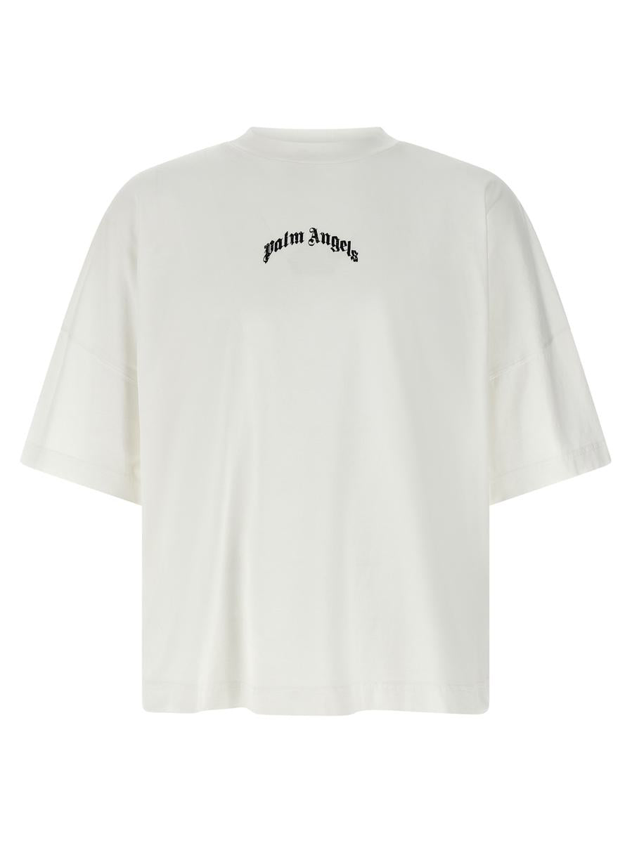 Palm Angels 弧形标志 T恤