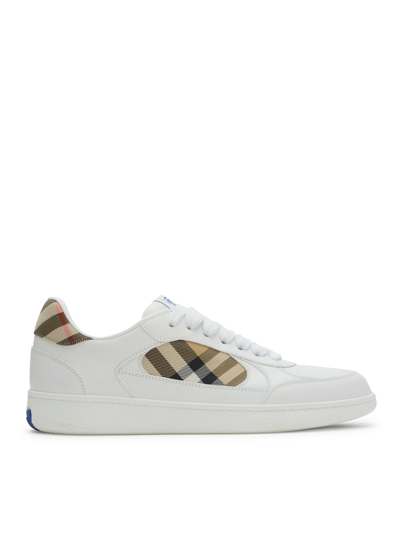 TERRACE LEATHER SNEAKER - Burberry - Man