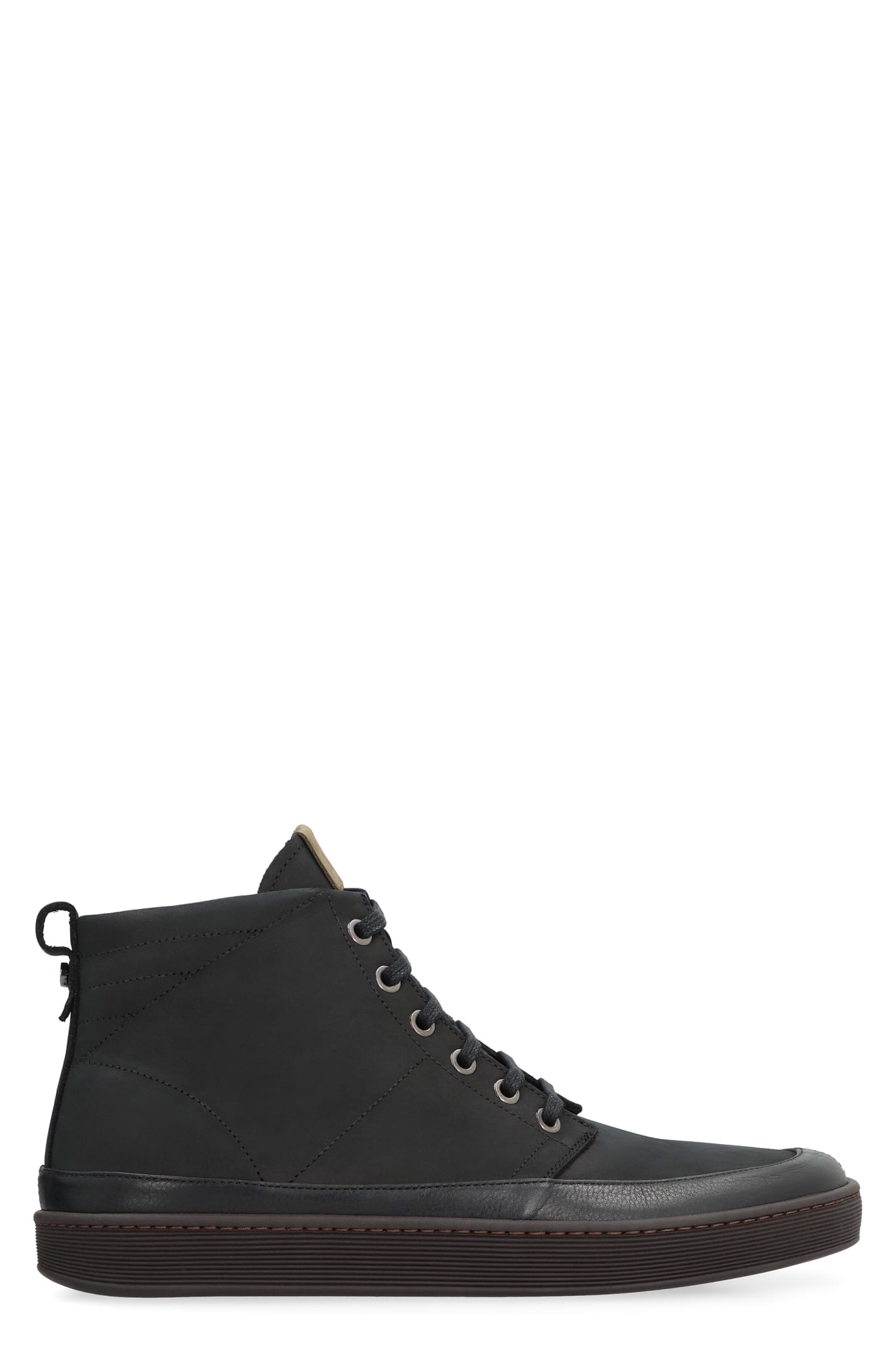 Volta Leather High-top Sneakers