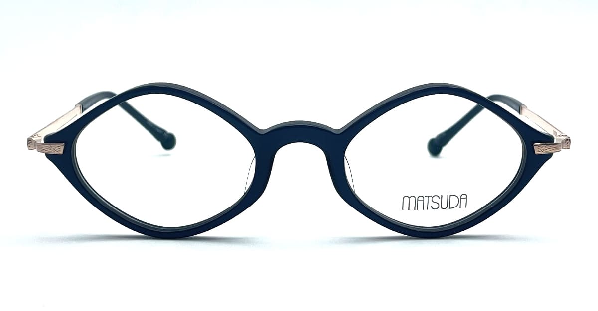 Matsuda M2066 - Navy / Rose Gold Rx Glasses