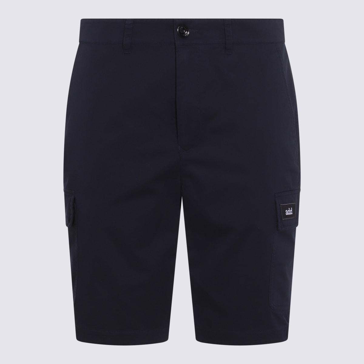 Add Dark Blue Cotton Shorts