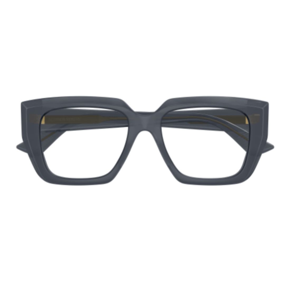 Bottega Veneta Eyewear Bv1032o-007 Grey-grey-transparent