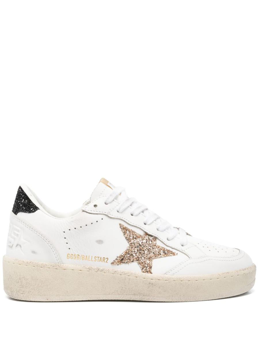 Golden Goose Ball Star Leather Sneakers