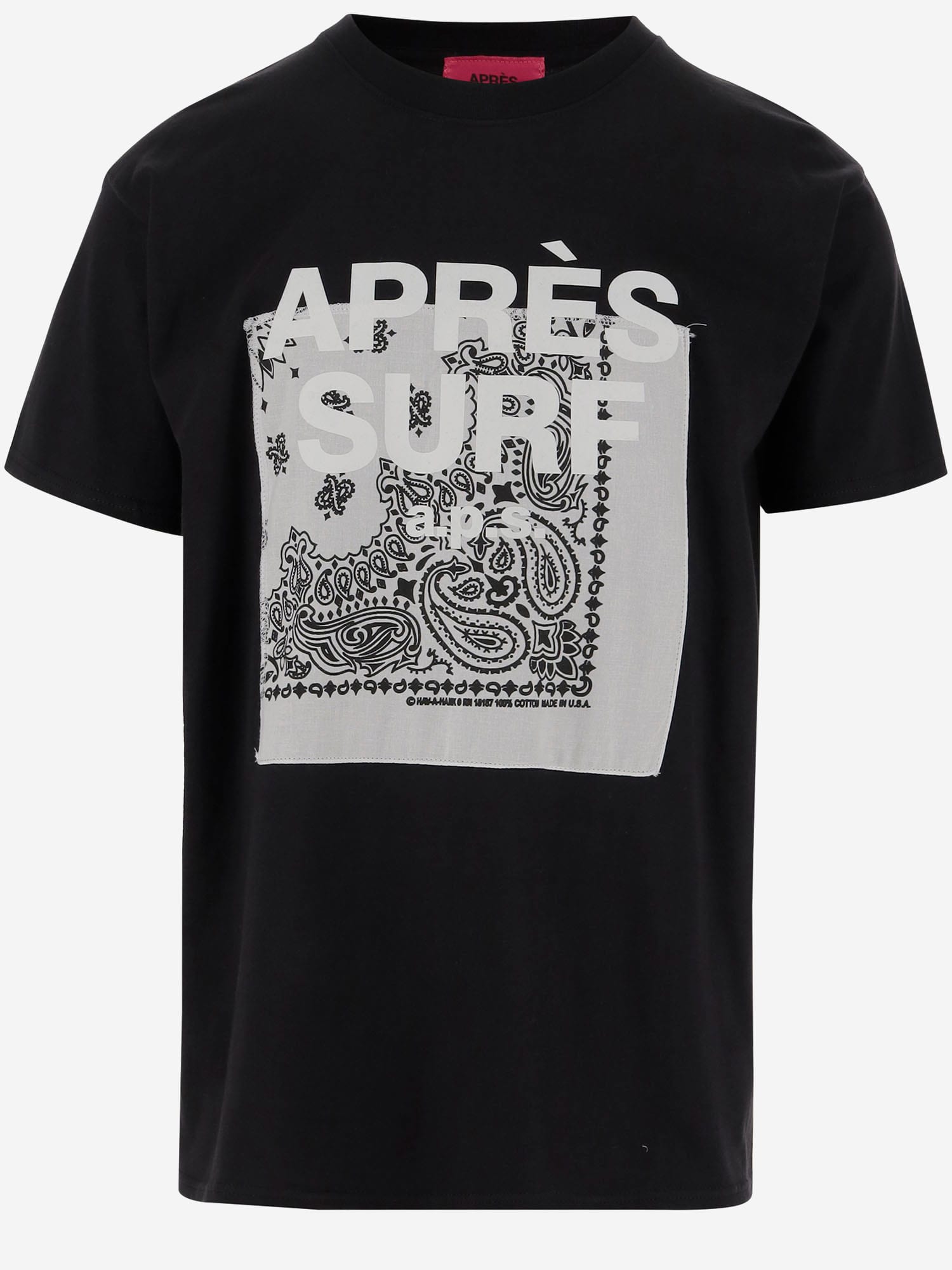 Apres Surf Cotton T-shirt With Logo